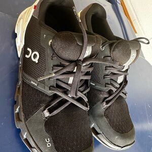 On Running Black Athletic Running Shoes